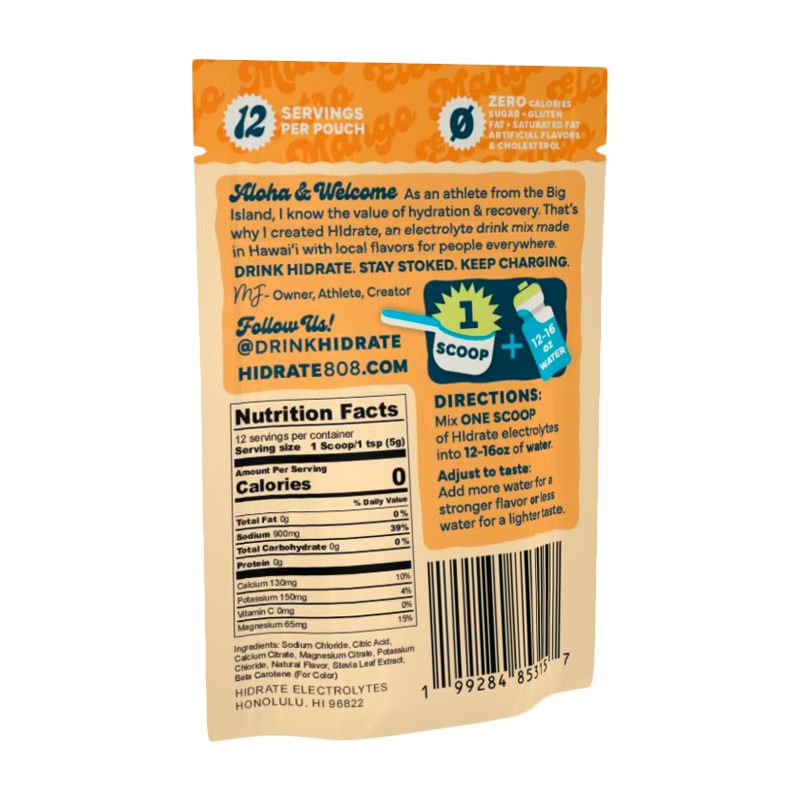 electrolyte drink mix