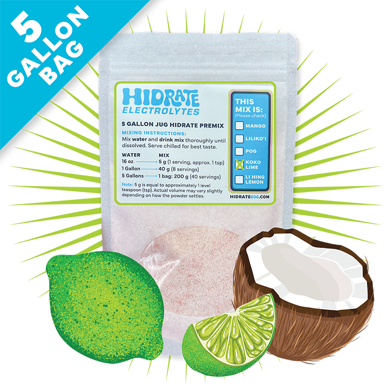 Koko Lime 5 Gallon Mix Bag (40 servings)