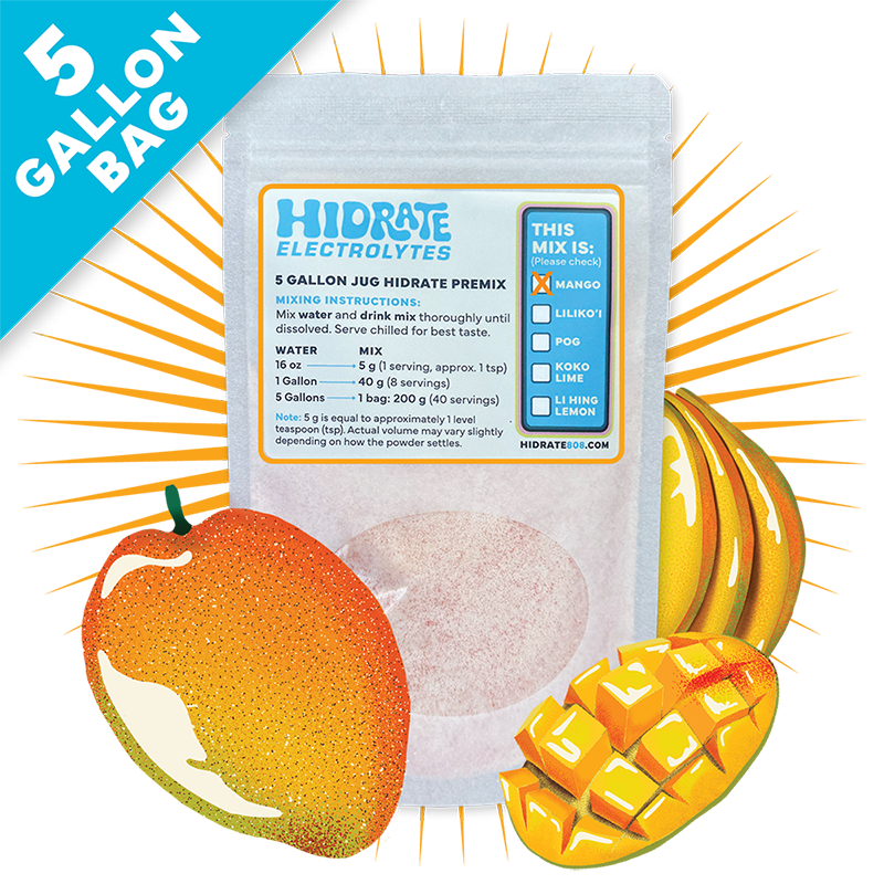 Electro Mango 5 Gallon Mix Bag (40 servings)