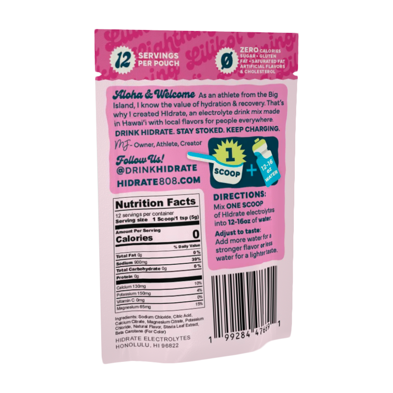 passion fruit electrolyte powder