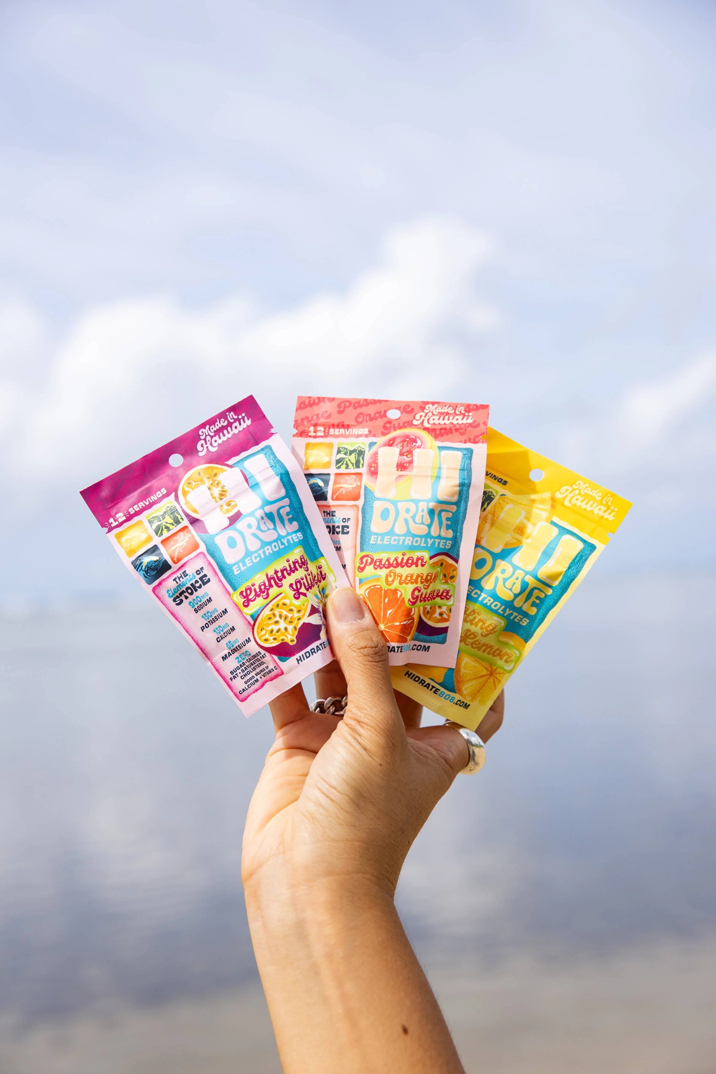 electrolyte powder pouches